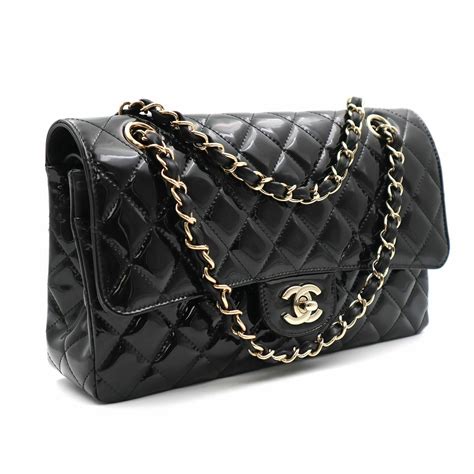 chanel medium black purse|classic Black Chanel purse.